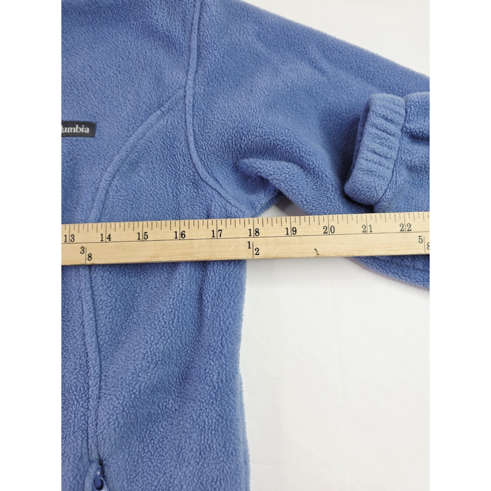 Columbia Women's Benton Springs Full Fleece Jacket, Full Zip, Blue, Size S - Picture 4 of 6